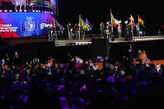Ceremonia de clausura de los Juegos Suramericanos 2026 en Santa Fe