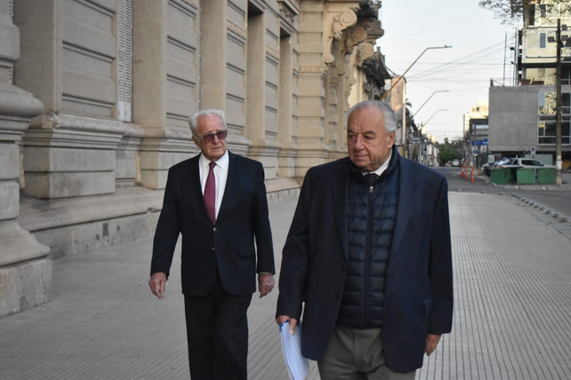 Eduardo Spuler en su última acordada en la Corte Suprema de Santa Fe
