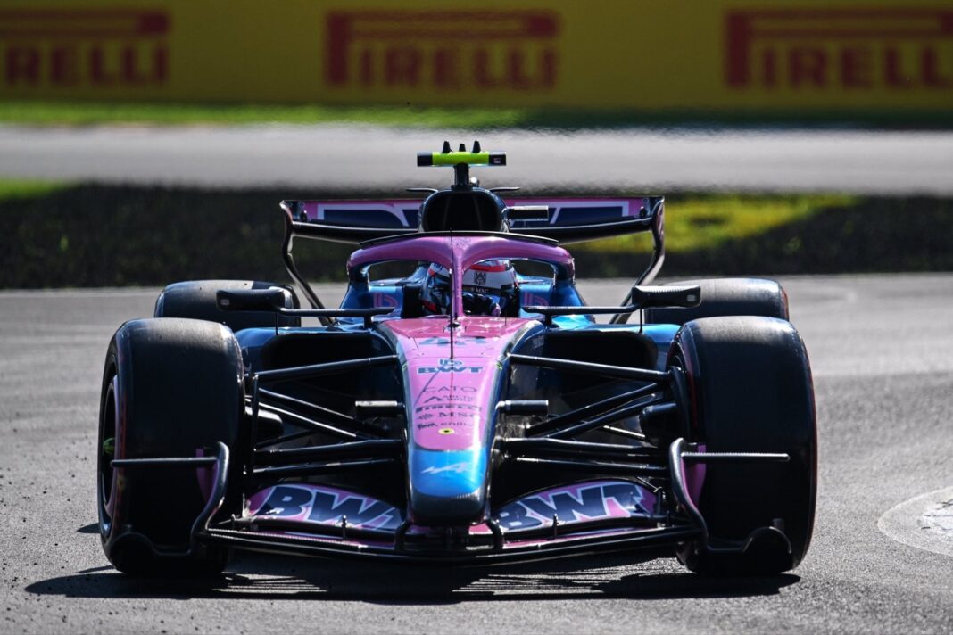Franco Colapinto en el circuito de Monza durante la clasificación del Gran Premio de Italia