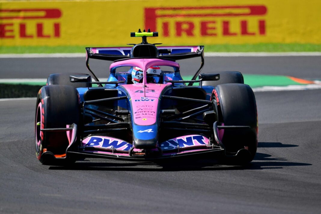 Franco Colapinto en el circuito de Monza durante la práctica de Fórmula 1