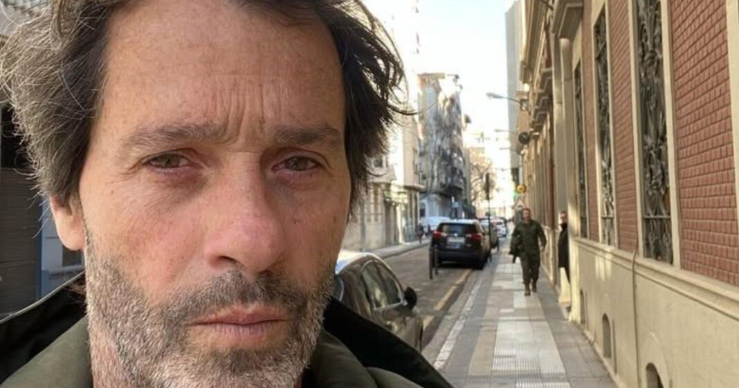 Juan Pablo Shuk, actor colombiano, en la presentación de Los internacionales