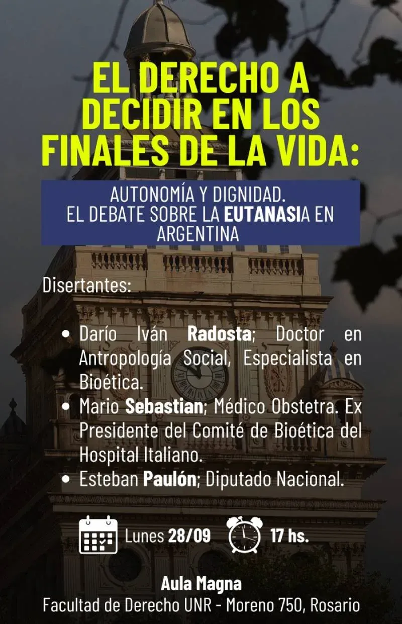 Fachada de la Facultad de Derecho de la Universidad Nacional de Rosario