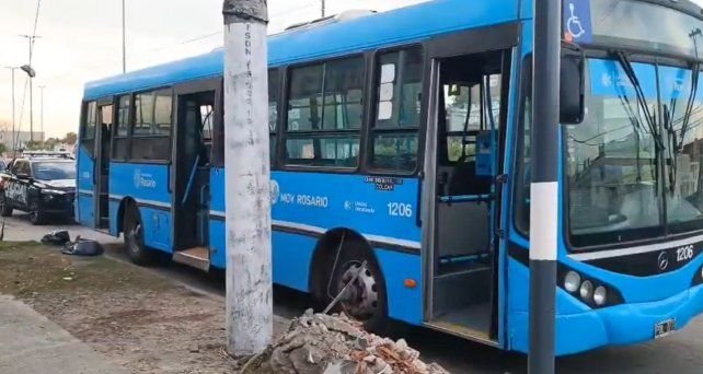 Colectivo de transporte urbano en Santa Fe