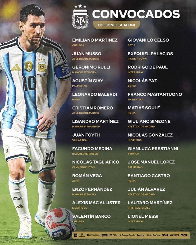 Lionel Messi durante un partido con la selección argentina