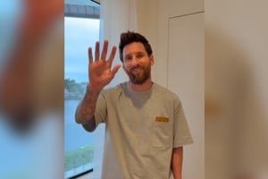 Lionel Messi enviando un saludo a los atletas de los Juegos Suramericanos 2026