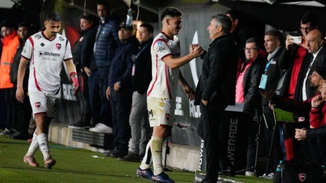 Jugadores de Newell's Old Boys durante un partido