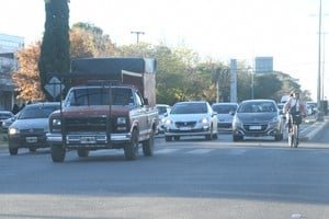 Desvíos de tránsito en el acceso al Puente Carretero por obras en la Ruta Nacional 11