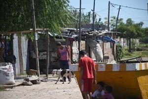 Personas en la ciudad de Santa Fe