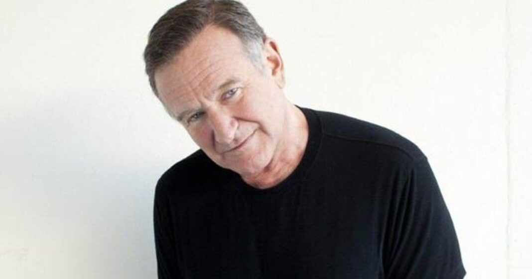 Robin Williams en una escena de la película Man of the Year