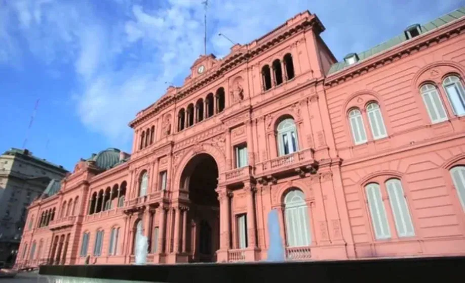 Sala de Acreditados de la Casa Rosada