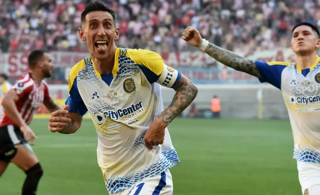 Jugadores de Rosario Central festejando un título en una final a partido único