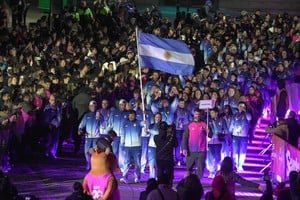 Rubén Rézola durante su participación en La Fórmula del Encuentro en el Parque del Sur