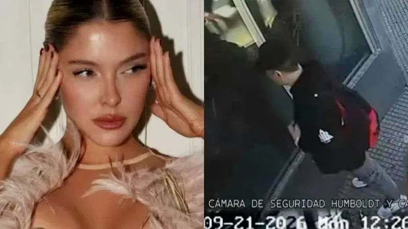 Sofía Gonet, conocida como «La Reini», durante una entrevista televisiva