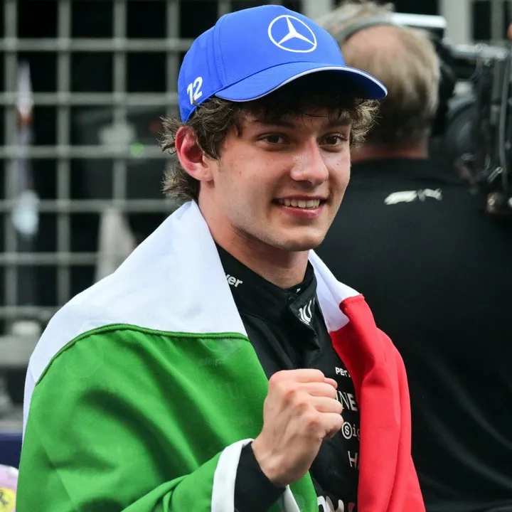 Andrea Kimi Antonelli, piloto de Mercedes, en el Gran Premio de Estados Unidos de Fórmula 1