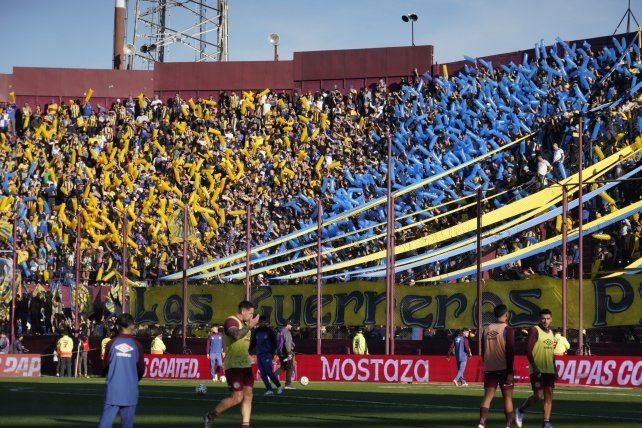 Hinchas de Rosario Central en el estadio