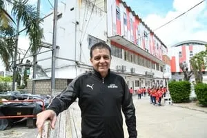 Claudio Vivas durante el congreso de fútbol formativo en Santa Fe