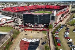 Estadio Brigadier López, escenario del partido entre Colón y Almirante Brown
