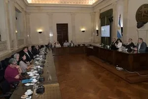 Reunión del Consejo Social de la UNL en el recinto del Consejo Superior