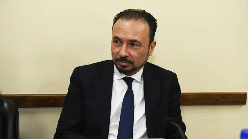 Aníbal Lotocki durante una audiencia judicial
