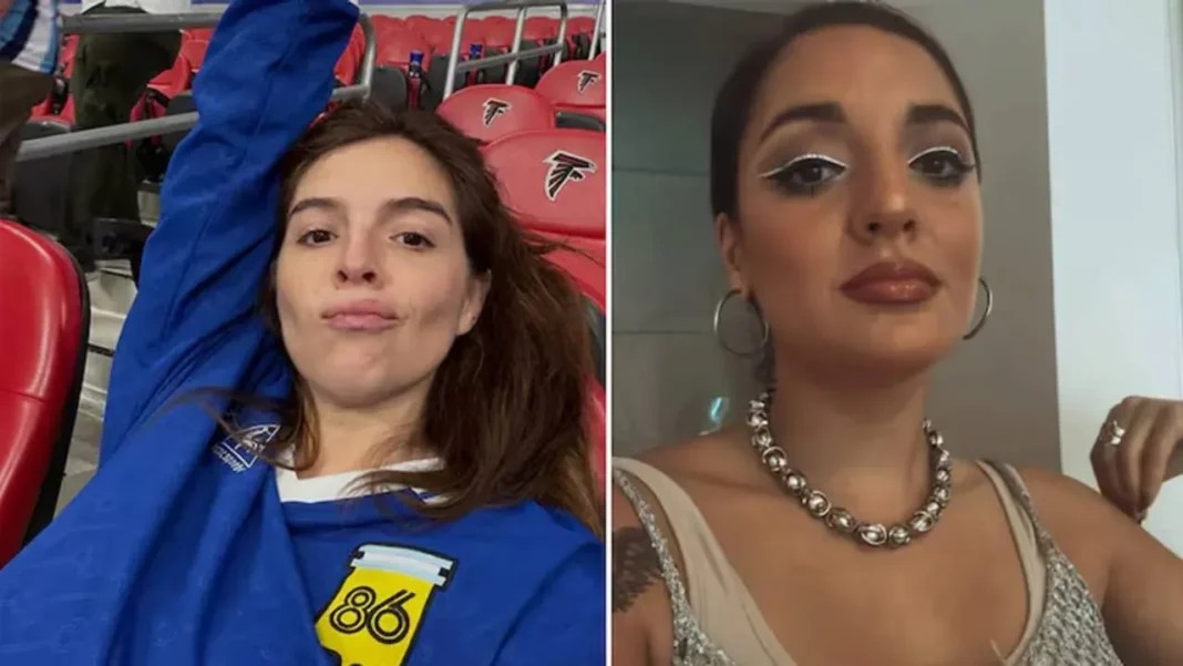 Dalma y Gianinna Maradona en una fotografía publicada en redes sociales