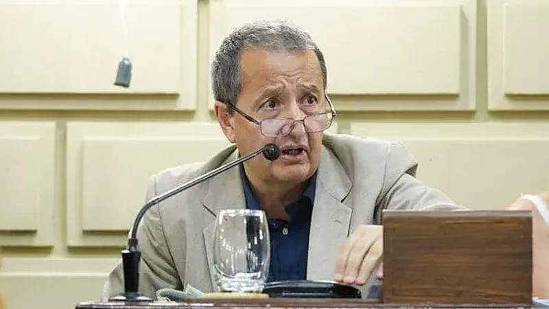 Carlos Del Frade, diputado provincial del Frente Amplio por la Soberanía