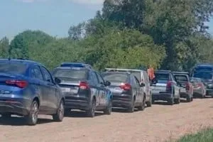 Campo en Recreo donde fue hallado el cuerpo de María Celeste Santillán