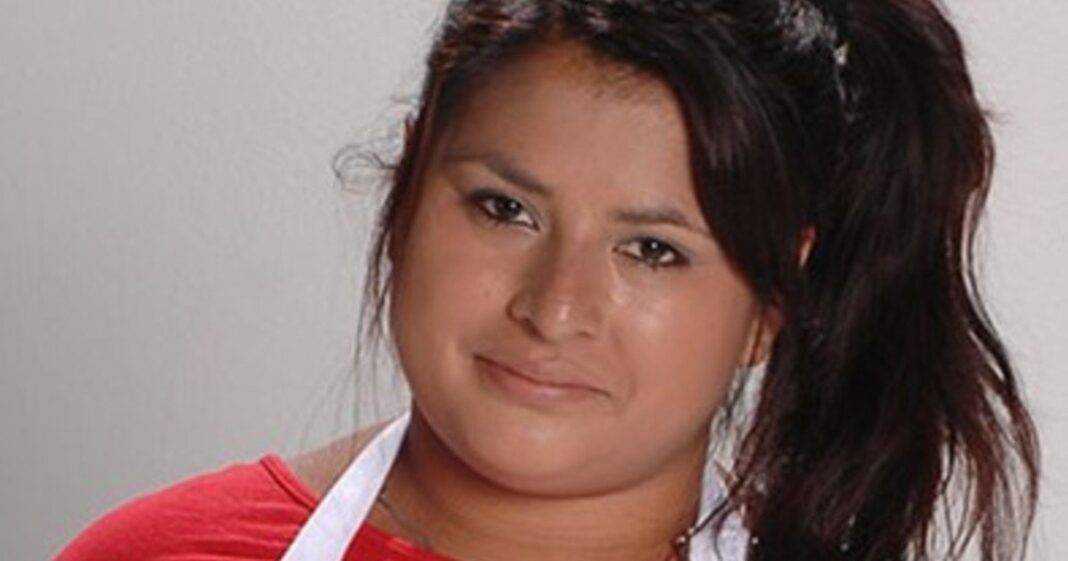 Elba Rodríguez en su regreso a la televisión como jurado de MasterChef Bolivia