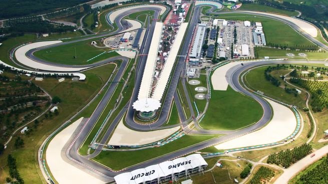 Circuito de Sepang, sede del Gran Premio de Malasia de Fórmula 1