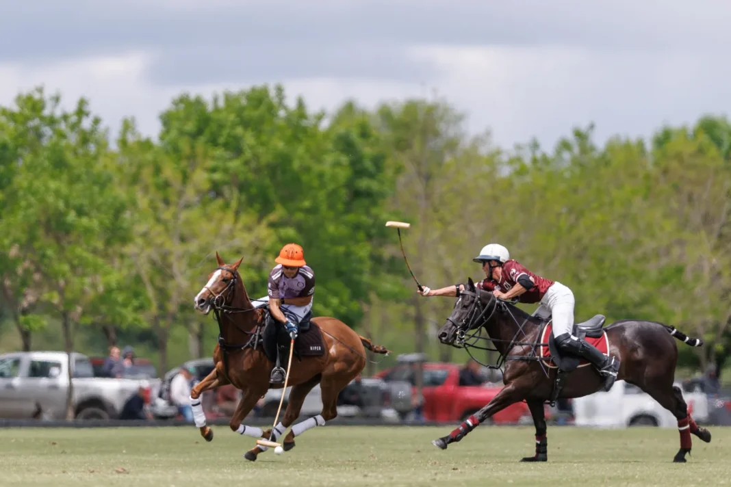 Partido de polo entre Híper Polo y La Aguada en el Abierto de Tortugas