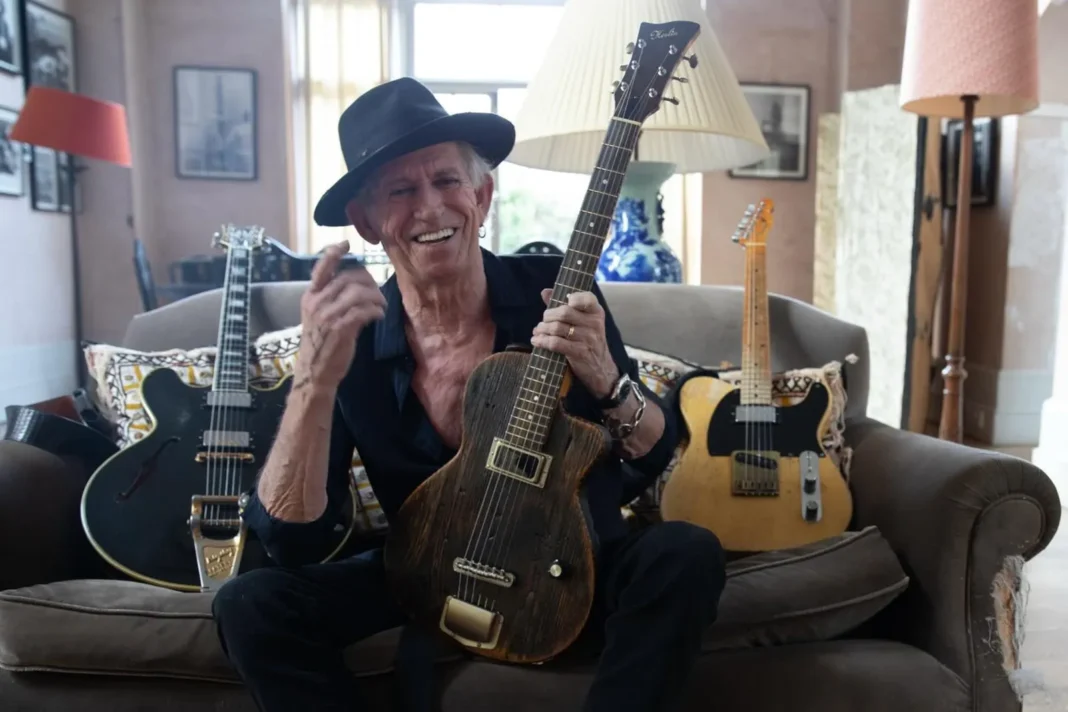 Keith Richards, guitarrista de The Rolling Stones, en una entrevista