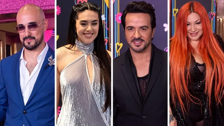 Artistas en el escenario del LOS40 Primavera Pop 2026 en el Teatro Gran Rex