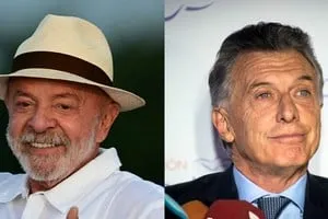 Luiz Inácio Lula da Silva y Mauricio Macri en un encuentro bilateral