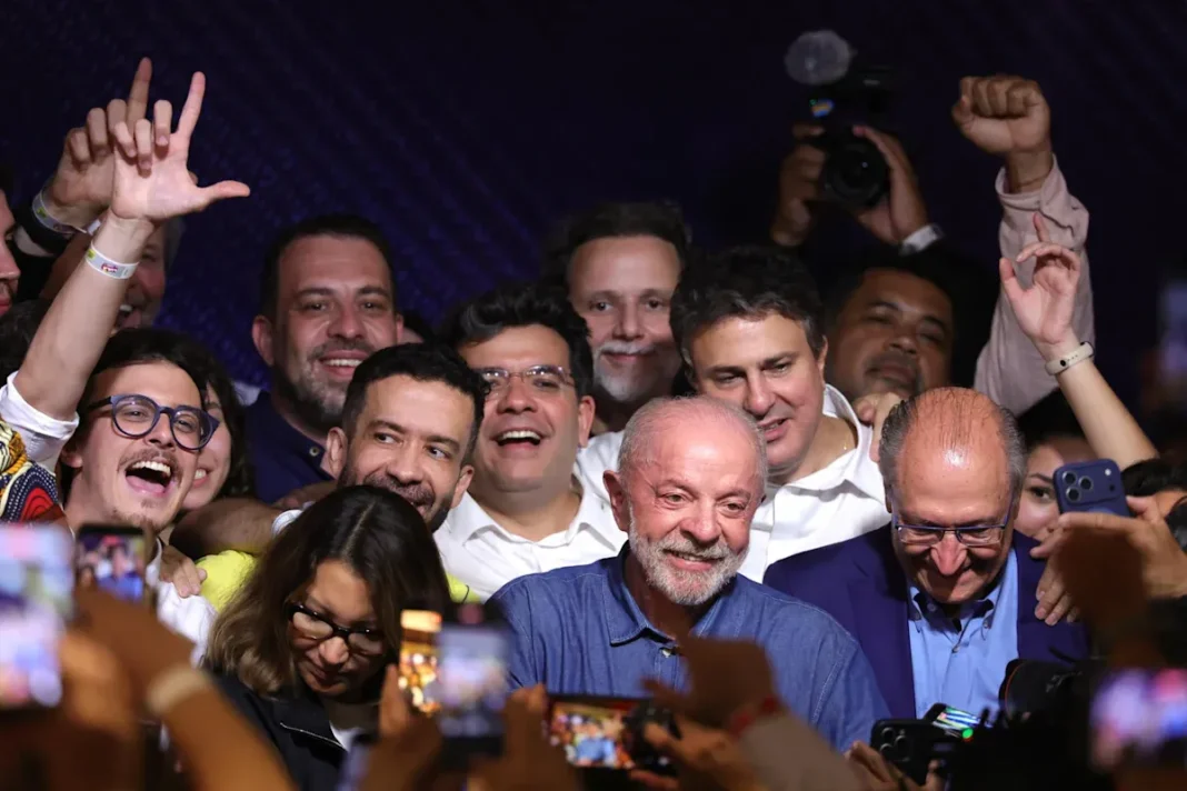 Luiz Inácio Lula da Silva durante un discurso