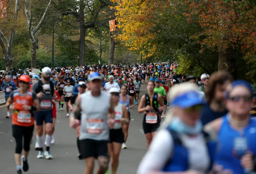 Corredores participantes de la Maratón de Nueva York