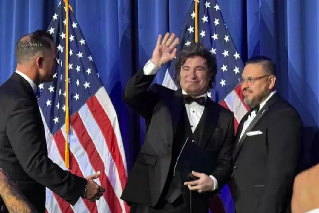 Javier Milei en Washington