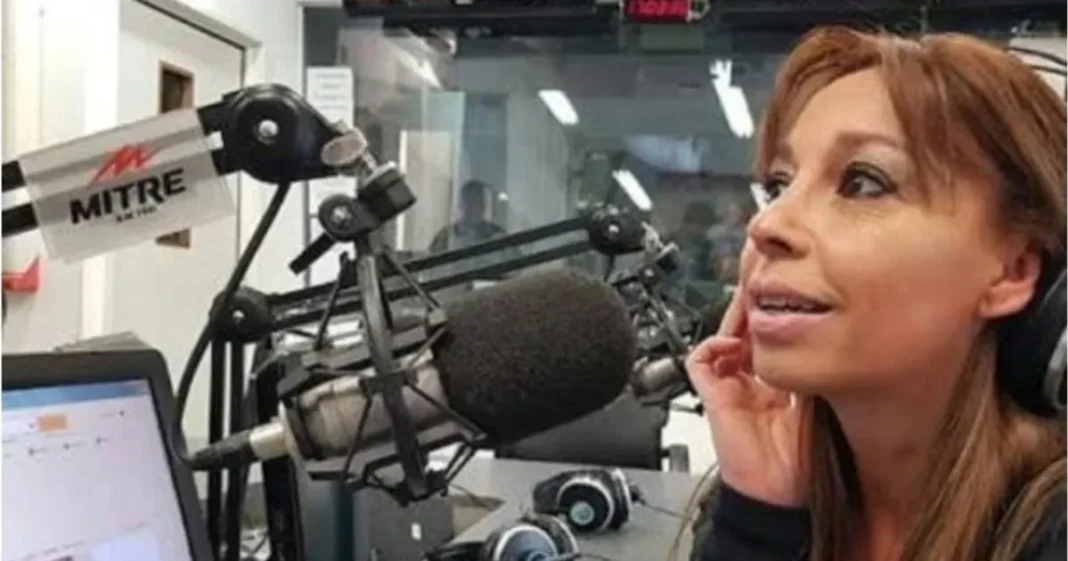 Marcela Giorgi, locutora de Radio Mitre