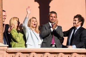 Reunión de funcionarios en Casa Rosada