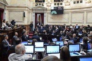 Sesión en la Cámara de Diputados de la Nación