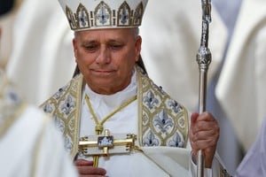 El papa León XIV durante un mensaje en la Jornada Mundial contra la Pena de Muerte