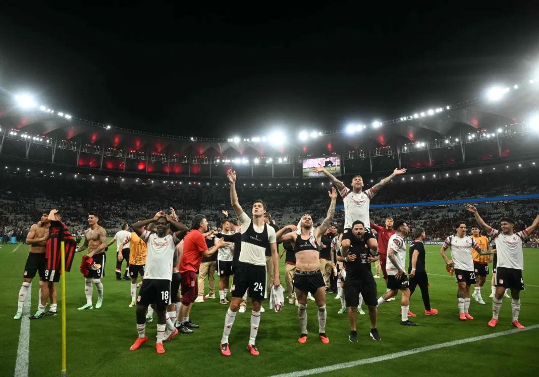 Partido de Estudiantes vs. Flamengo por la Copa Libertadores