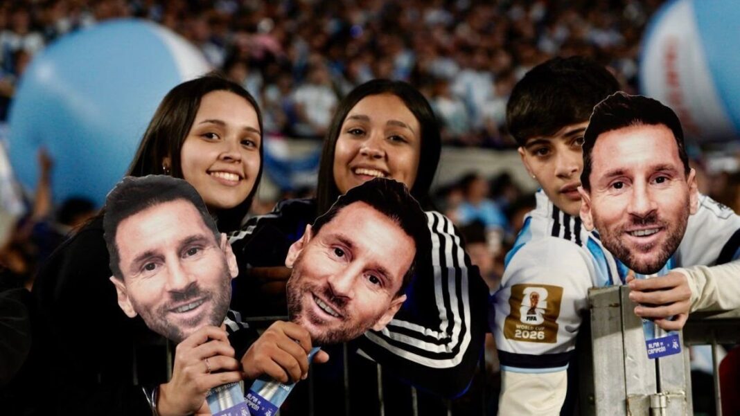 Lionel Scaloni durante una práctica de la selección argentina en Ezeiza