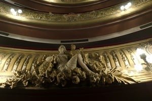 Fachada del Teatro Municipal 1° de Mayo de Santa Fe