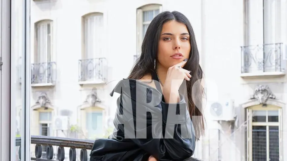 Valentina Pergolini posa durante la entrevista en el Palacio Basavilbaso